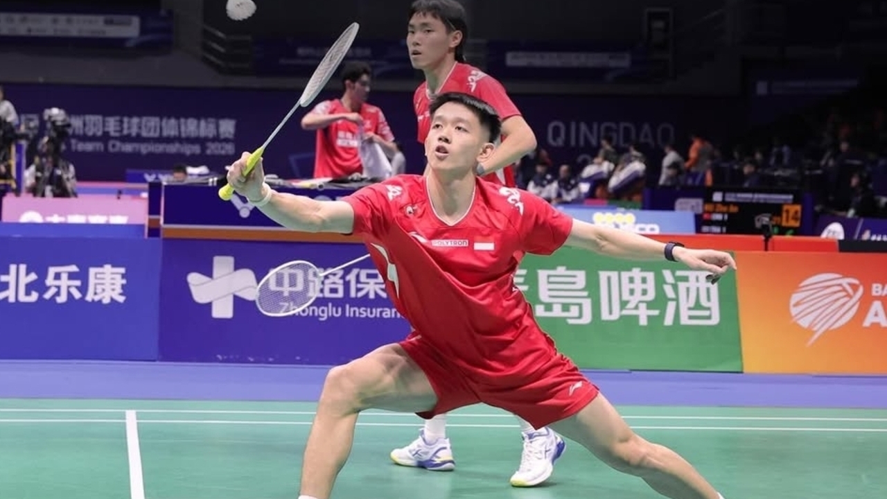 Hasil BATC 2026: Raymond/Joaquin Samakan Kedudukan, Indonesia vs Malaysia Imbang 2-2