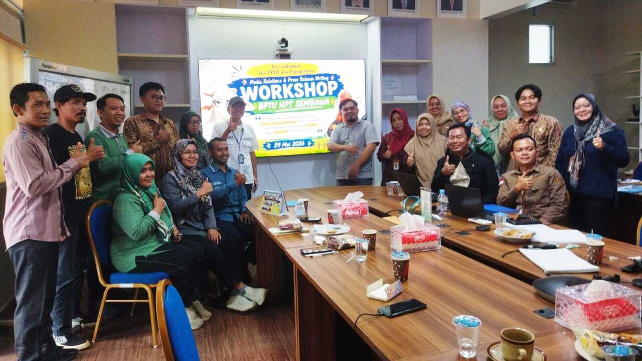 Workshop Media Relations dan Press Release Writing Digelar di BPTU HPT Sembawa