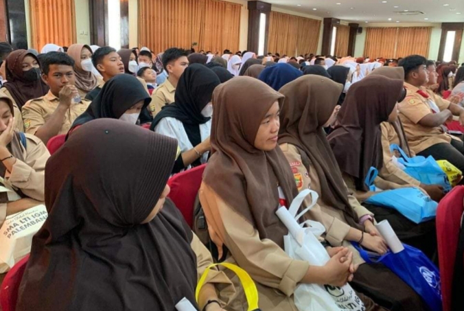 MTsN 1 Banyuasin Kirim Peserta Ikuti Open House di SMA LTI IGM