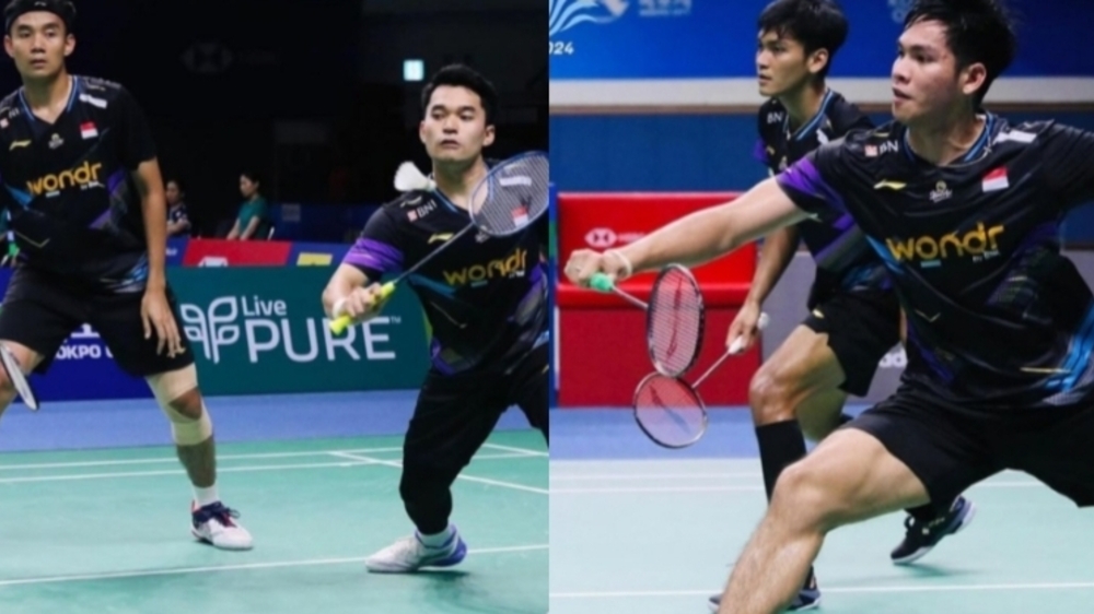 All Indonesia Semifinal Korea Open 2024, Leo/Bagas Versus Fikri/Daniel