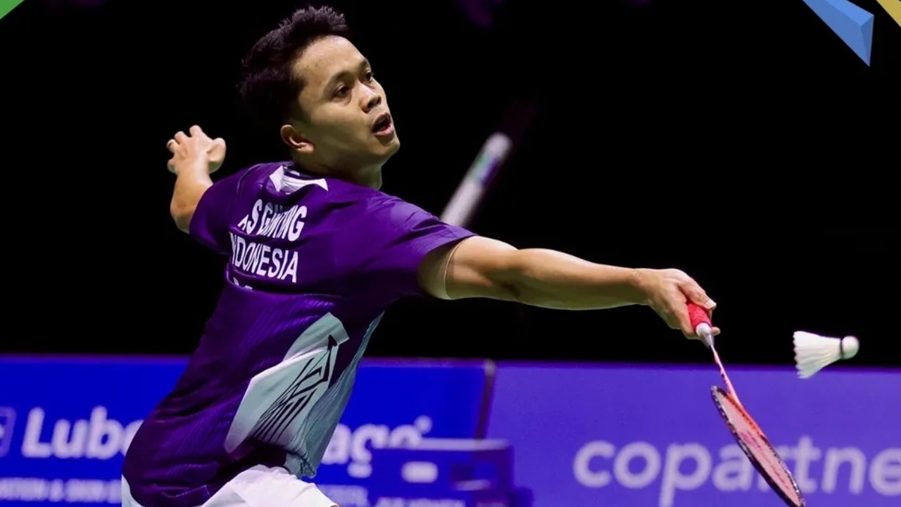 Comeback Yushi Tanaka Hentikan Langkah Anthony Ginting ke Final Swiss Open 2026