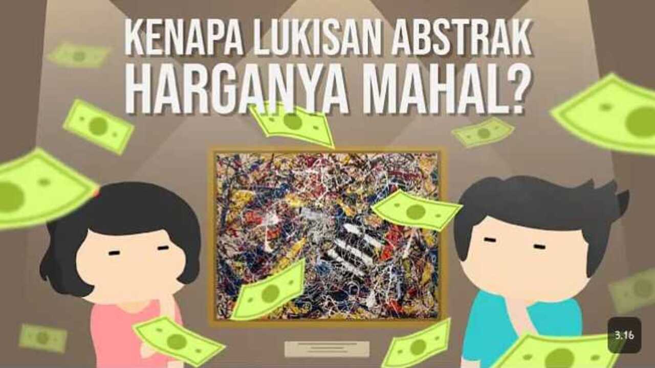 Lukisan Abstrak, Kenapa Bisa Sampai Bernilai Fantastis? Ini Dia Alasannya!