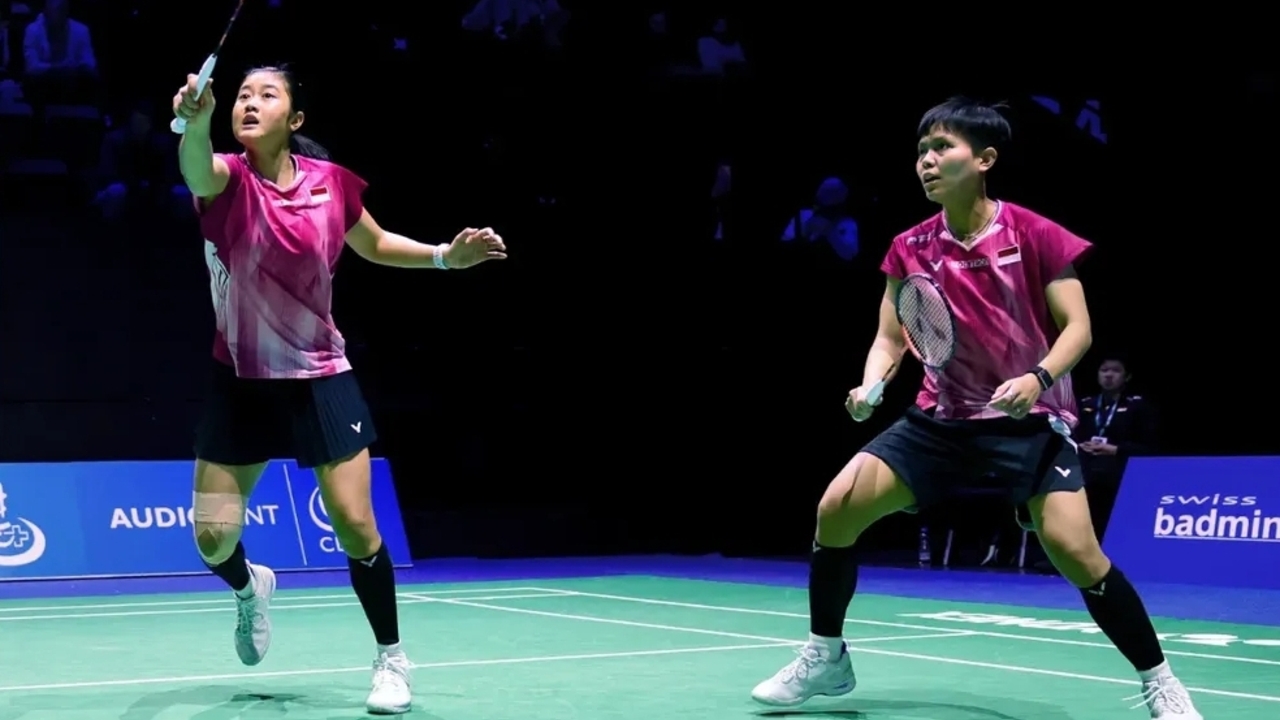 Swiss Open 2026: Tiwi/Fadia Tersingkir, Ganda Putri Indonesia Tak Tersisa