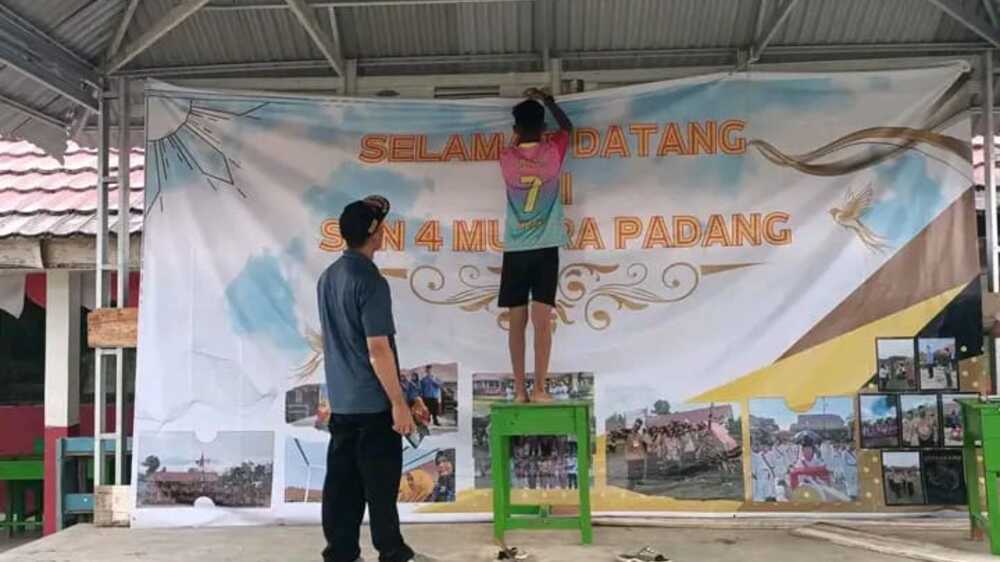SD Negeri 4 Muara Padang Banyuasin Tuan Rumah Latihan Gabungan Pramuka se-Muara Padang
