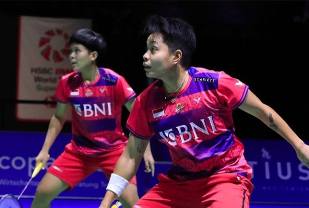 Swiss Open 2023: Apri/Fadia Mundur di Semifinal, Ini Penyebabnya