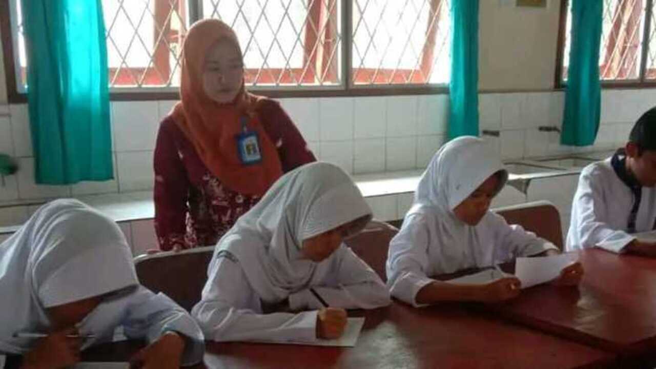 Sebagai Persiapan, SMPN 2 Banyuasin III Seleksi OSN 