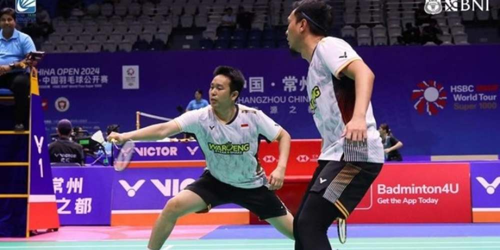 Ahsan/Hendra Tersingkir di Babak 32 Besar China Open 2024 Usai Kalah dari Wakil Denmark