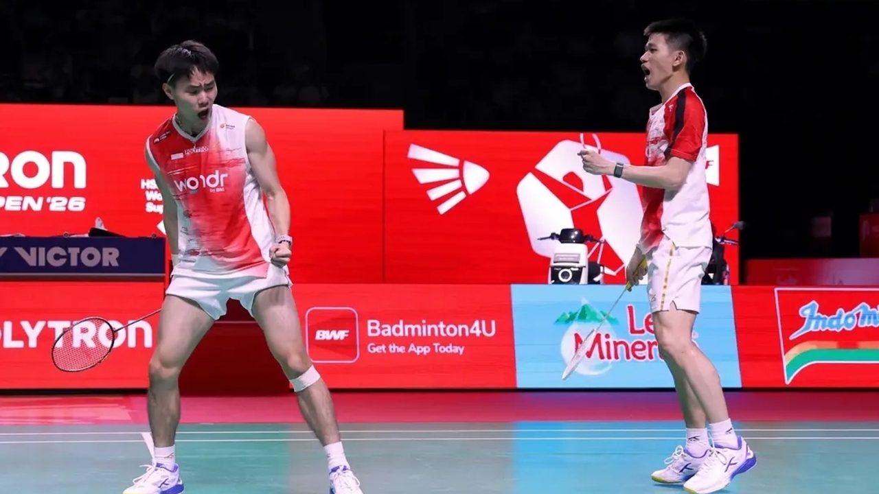 Debut Final Super 1000! Raymond/Joaquin Siap Tantang Goh/Nur Izzuddin di Partai Puncak Indonesia Open 2026
