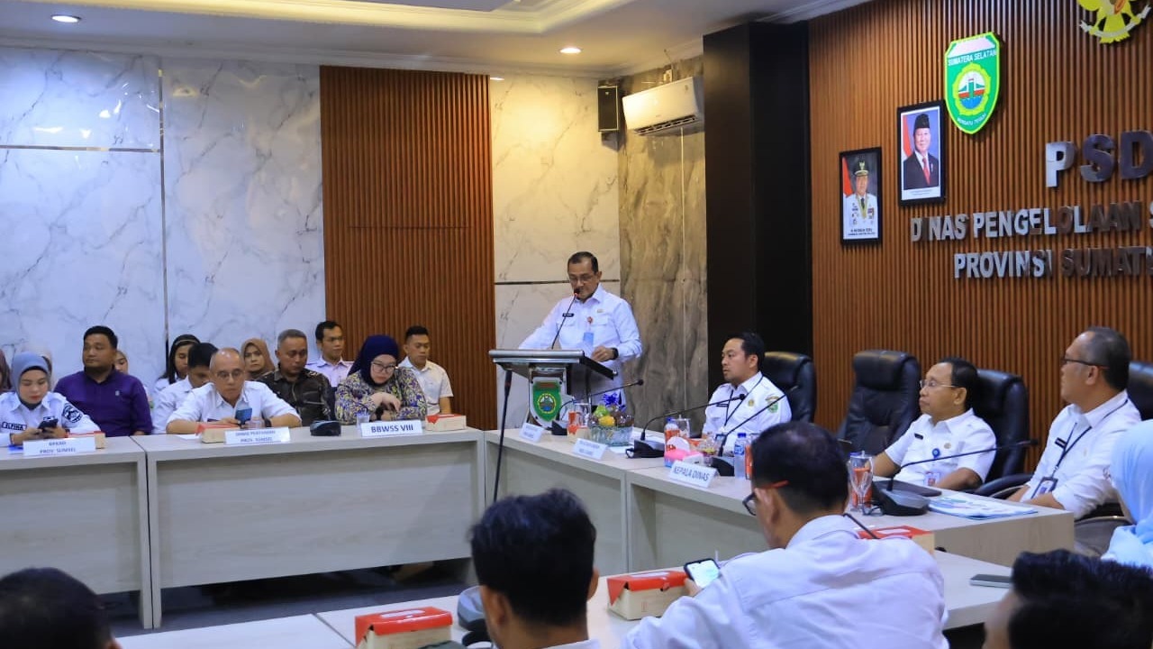 Sekda Sumsel Tekankan Pengelolaan Sumber Daya Air Berkelanjutan