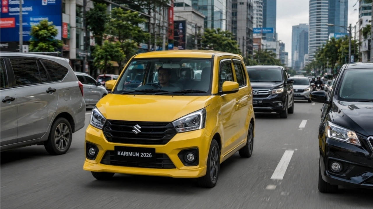 Suzuki Karimun 2026 Tampil Lebih Modern, Fitur Keselamatan Makin Lengkap