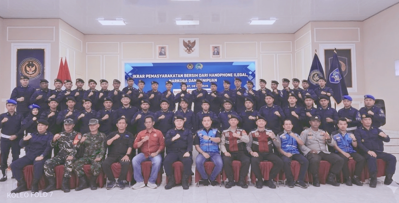 Gelar Ikrar Bersih dari Handphone, Narkoba, dan Penipuan