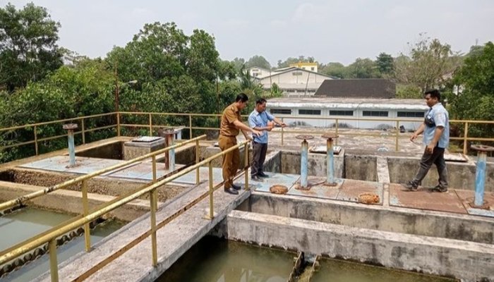 Air Ledeng Mengalir Seminggu Sekali, Warga Talang Kelapa Banyuasin Terpaksa Beli Air Tangki