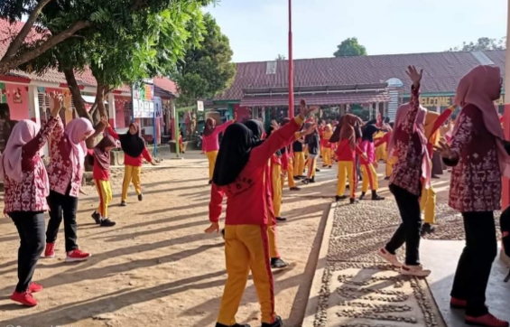 Wujudkan Banyuasin Sehat, Religius dan Cerdas, SDN 6 Talang Kelapa Terapkan Kegiatan Ini