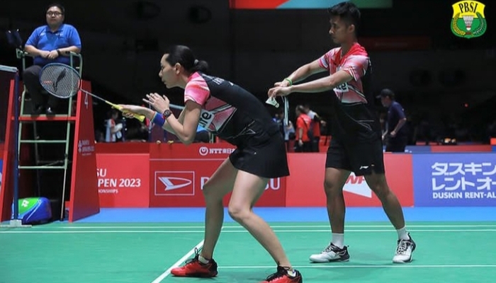Japan Open 2023: Ganda Campuran Indonesia Rontok Tak Bersisa