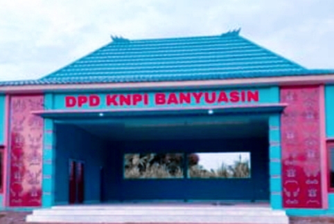 Alhamdulillah, Setelah 21 Tahun Penantian Akhirnya KNPI Banyuasin Miliki Gedung Sendiri