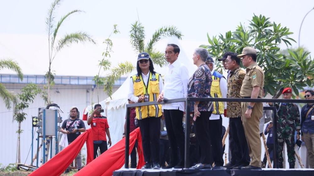 Presiden Jokowi Resmikan SPALDT Pertama di Indonesia