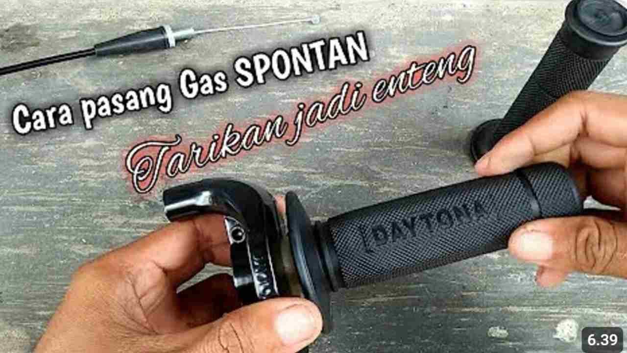 Panduan Pasang Gas Spontan Daytona Universal, Tingkatkan Performa Motor dengan Langkah Mudah