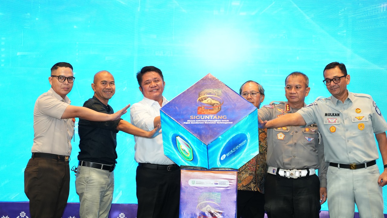 Aplikasi SIGUNTANG Diluncurkan, Pemprov Sumsel Targetkan Peningkatan PAD Sektor Pajak Kendaraan