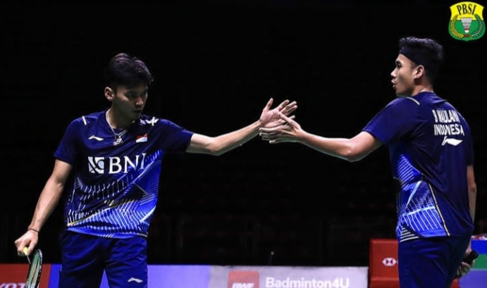 Semifinal Thailand Open 2023: Fikri/Bagas Bertemu Korea, Marcus/Kevin Hadapi China
