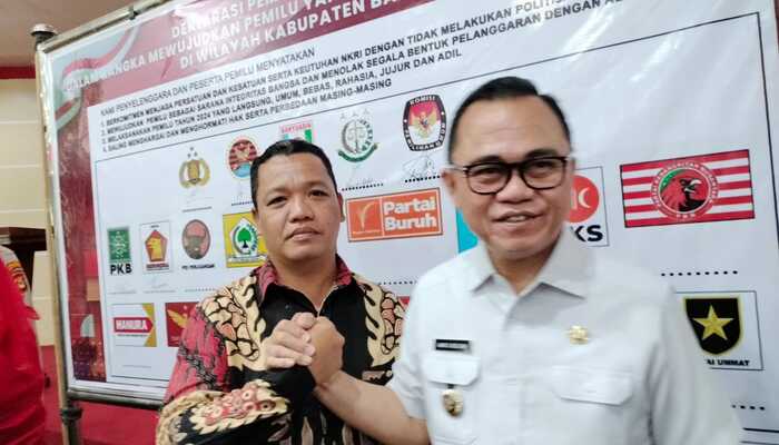 Satria Gerindra Banyuasin Siap Jalankan Pemilu Damai 2024