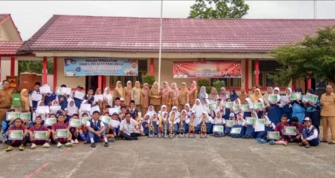 SMPN 2 Banyuasin III Peroleh 10 Medali