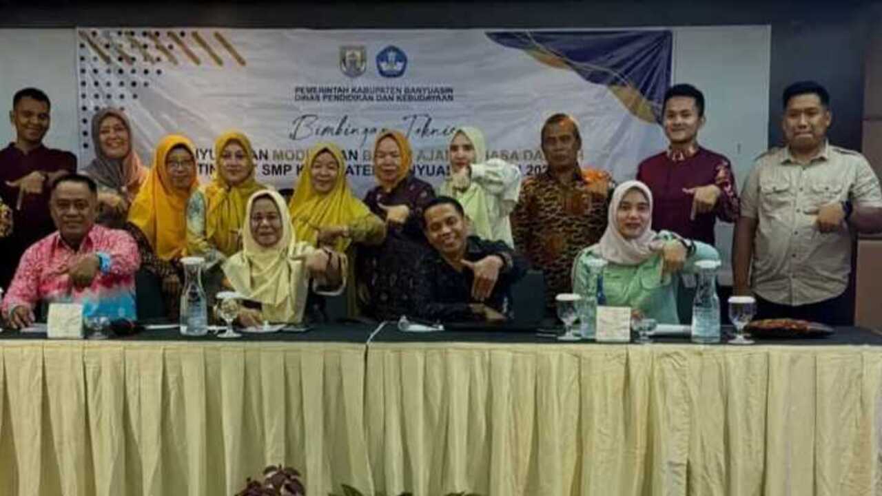 Disdikbud Banyuasin Gelar Bimtek Penyusunan Modul dan Bahan Ajar Bahasa Daerah 