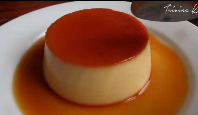 Puding Custard Caramel. Enak & Lumer