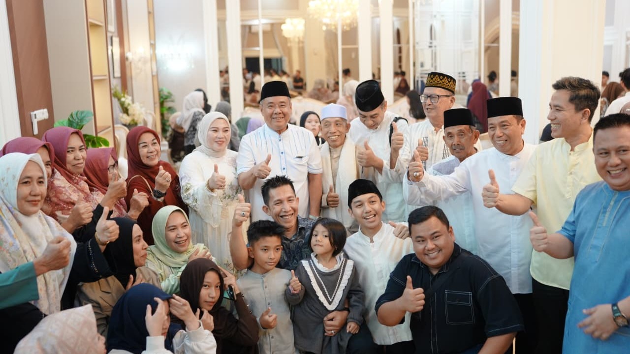 Wagub Sumsel Gelar Buka Puasa Bersama Keluarga Besar Lekipaliges
