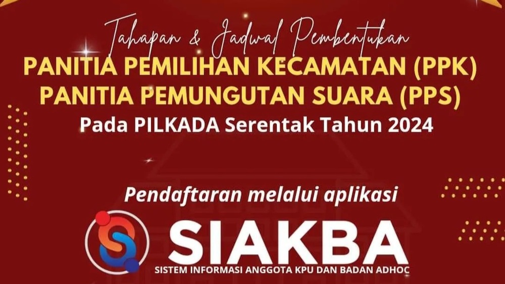 Ini Tahapan dan Jadwal Pembentukan PPK dan PPS untuk Pilkada 2024 di Kabupaten Banyuasin