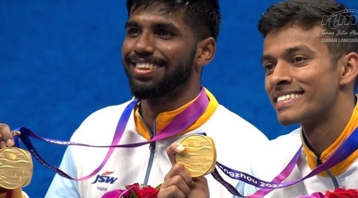 Rankireddy/Shetty Cetak Sejarah di Asian Games 2022