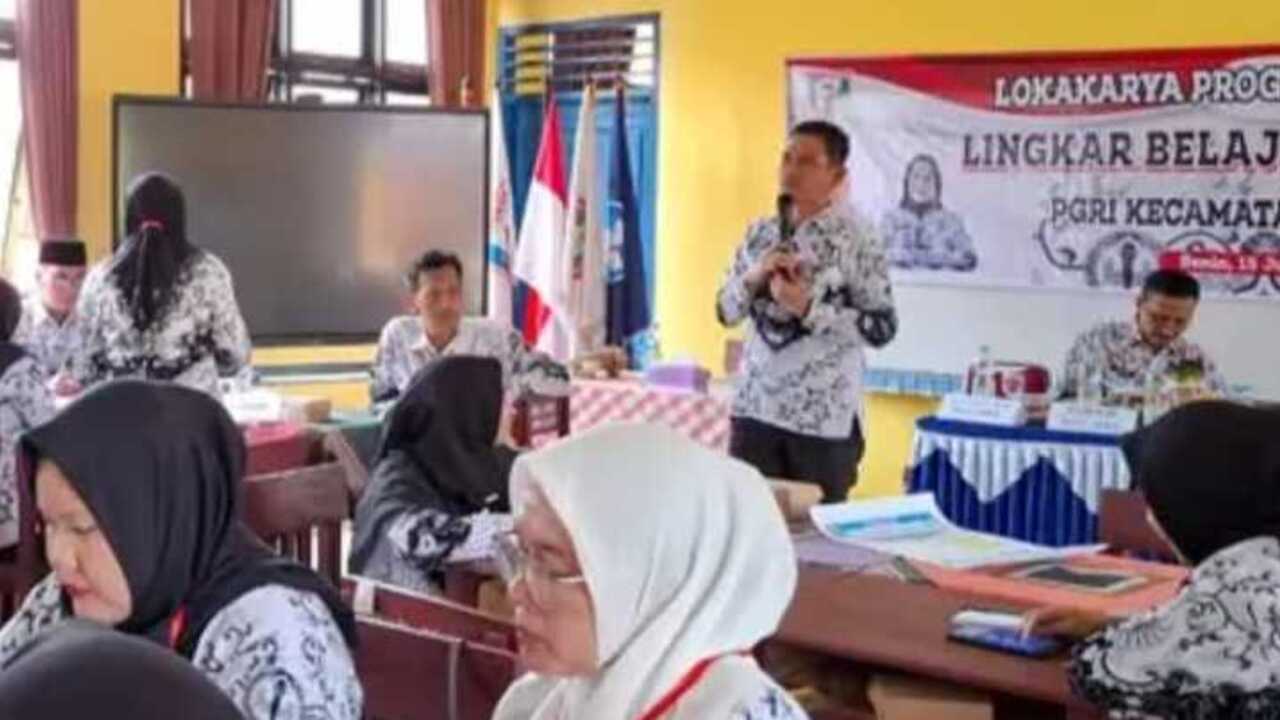PGRI Rambutan Jadi Pelopor Program Lingkar Belajar Guru 2026 di Banyuasin