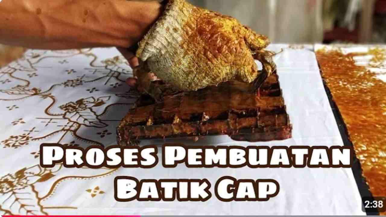 Kreatif dan Keren! Intip Proses Batik Cap dengan Sentuhan Modern