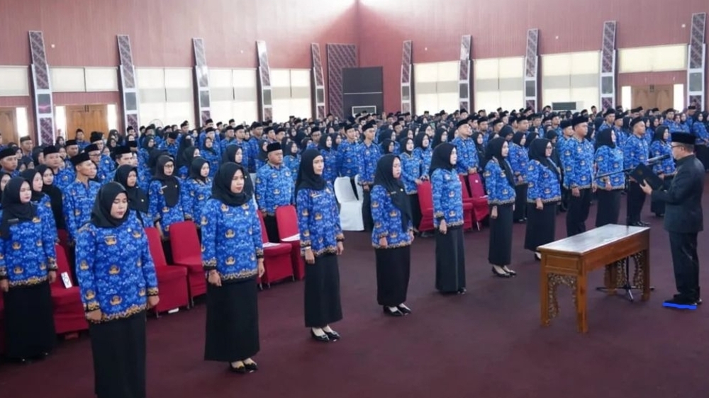 917 Guru PPPK di Banyuasin Resmi Dilantik, Pj Bupati Banyuasin Sampaikan Pesan Ini