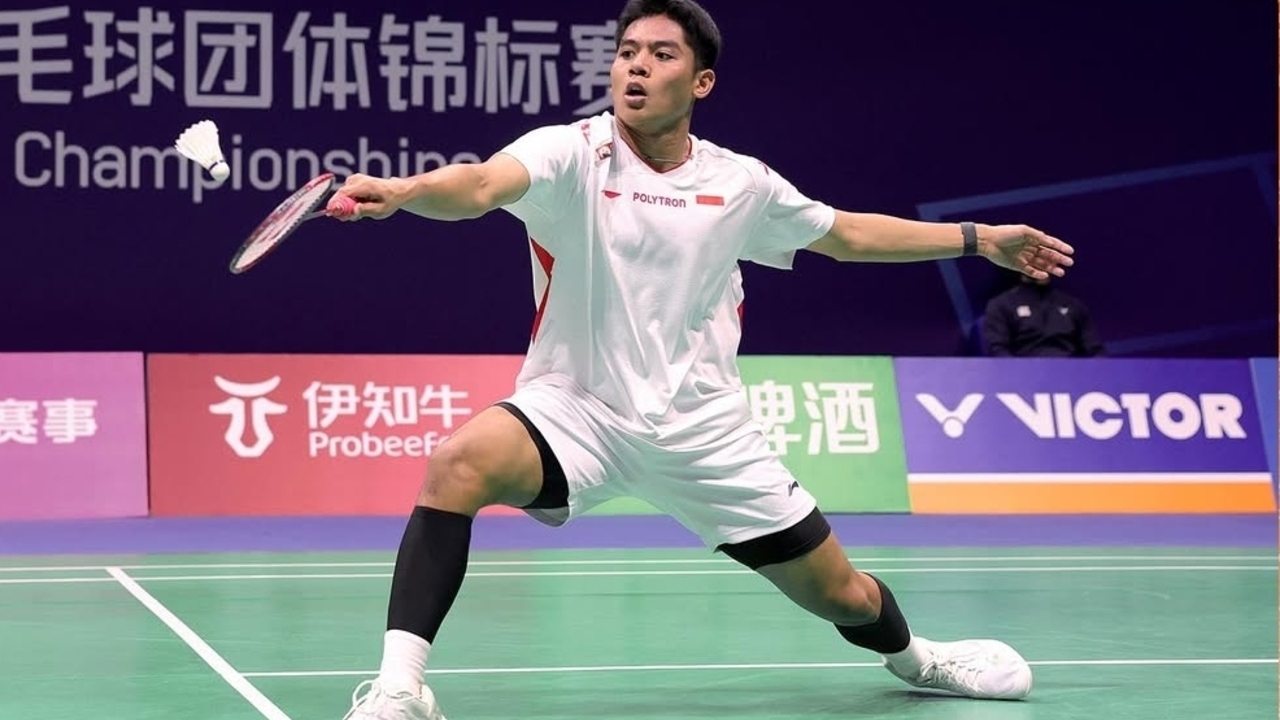 Perempat Final BATC 2026: Moh Zaki Ubaidillah Sumbang Poin Perdana 1-0 Atas Thailand 