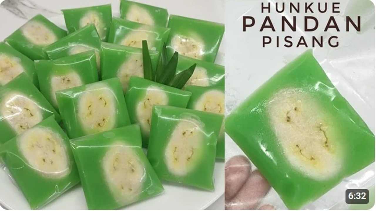 Lezatnya Kue Caente Pisang Mutiara Pandan, Yuk Coba Resepnya!