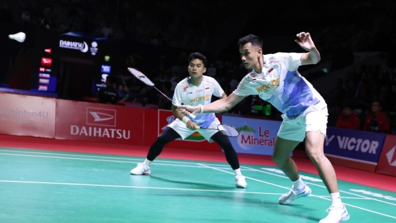 Leo/Bagas Amankan Tiket Perempat Final Indonesia Masters 2026, Tantang Fajar/Fikri di Istora