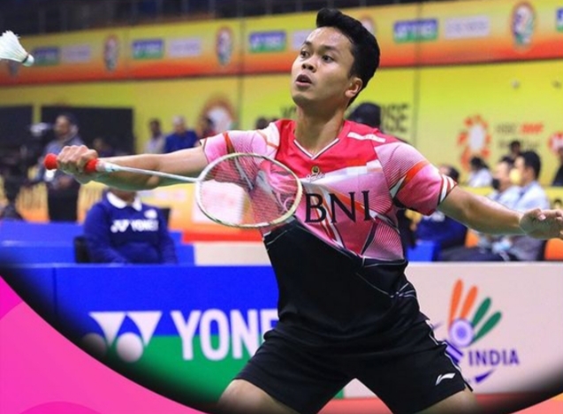 India Open 2023: Anthony Ginting Terhenti di Semifinal