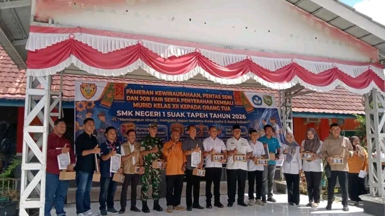 SMK Negeri 1 Suak Tapeh Gelar Jobfair