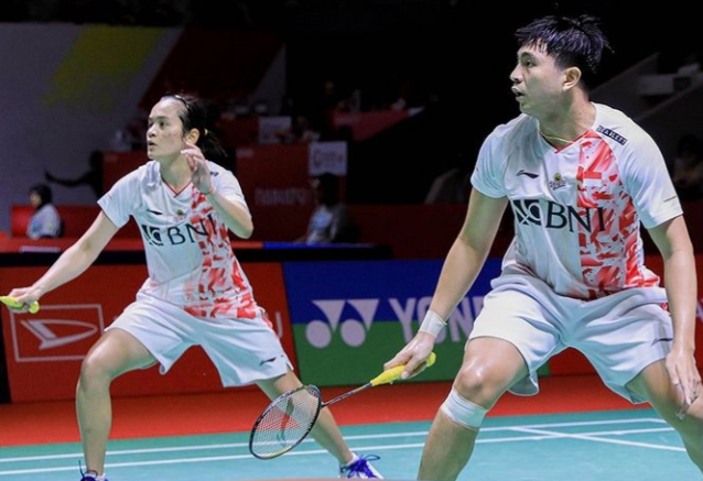 Ganda Campuran Indonesia Bertumbangan di Perempat Final Thailand Masters 2023