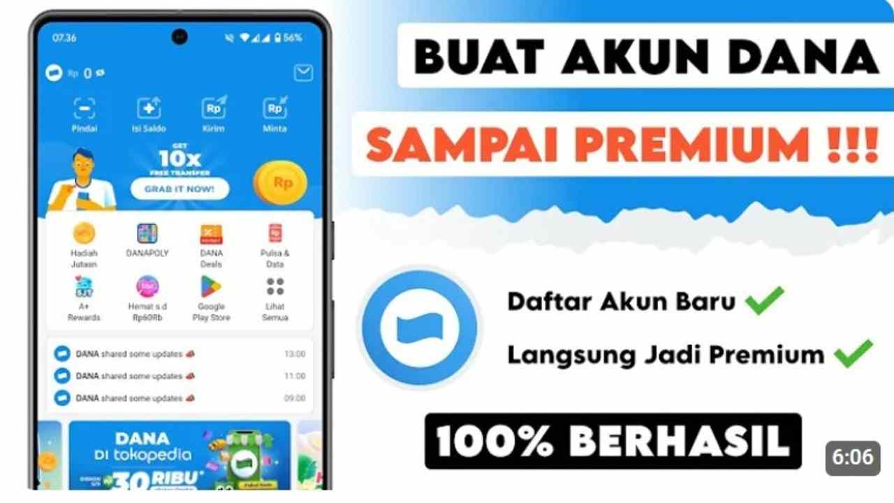 Cara Mendaftarkan Akun DANA Premium, Langkah Mudah Menikmati Fitur Unggulan Dompet Digital