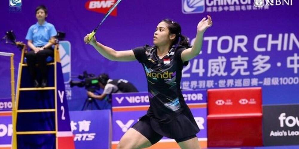 Jorji Kandas di Babak Pertama China Open 2024, Kalah dari Wakil India Malvika Bansod