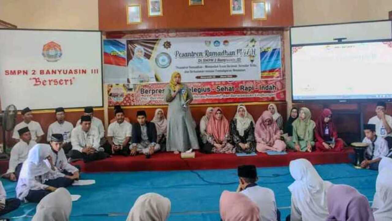 Pesantren Ramadhan Mulai Digelar di SMPN 2 Banyuasin III