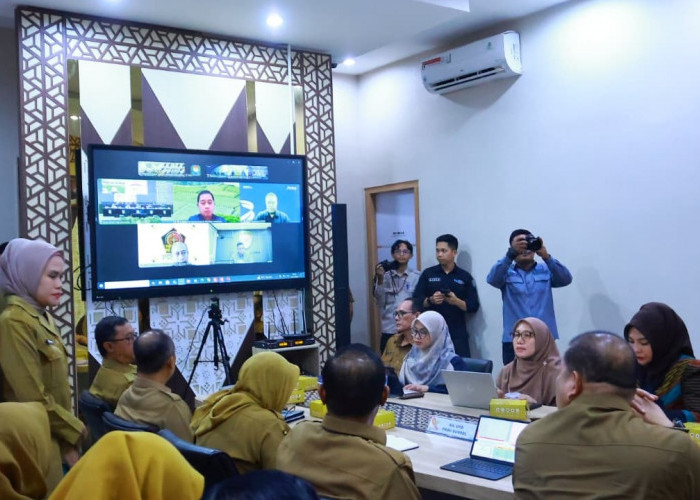 Sekda Sumsel Ikuti Rakor Inflasi, Pemerintah Daerah Diminta Jaga Distribusi dan Stabilitas Harga
