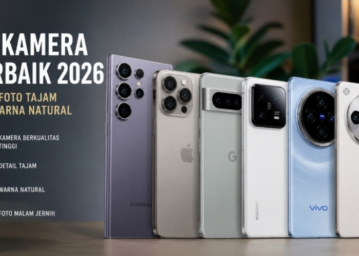 Rekomendasi Smartphone Kamera Terbaik 2026, Hasil Foto Jernih Seperti Kamera Profesional