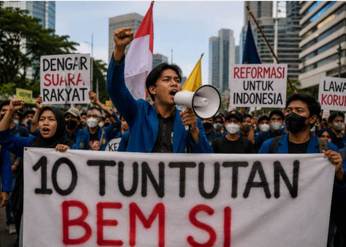 Demo Mahasiswa Mengguncang Istana! Ini 10 Tuntutan BEM SI kepada Presiden Prabowo Subianto