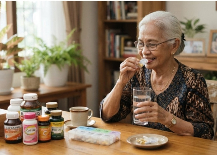 7 Vitamin untuk Lansia agar Tulang, Mata, dan Daya Tahan Tubuh Tetap Terjaga