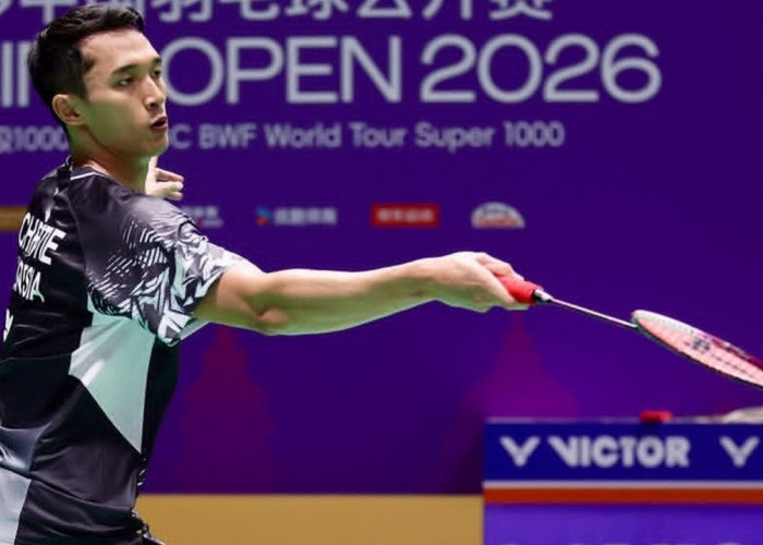Jonatan Christie Lolos ke 16 Besar China Open 2026 Usai Menang Tiga Gim atas Yudai Okimoto