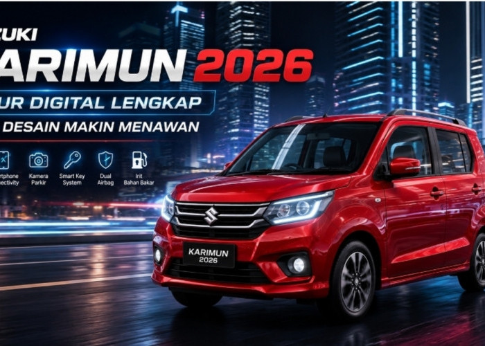 Suzuki Karimun 2026 Siap Bersaing, Fitur Digital Lengkap dan Desain Makin Menawan