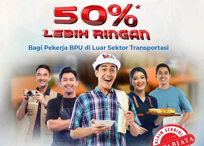 Diskon Iuran 50 Persen, BPJS Ketenagakerjaan Ringankan Beban Pekerja Informal