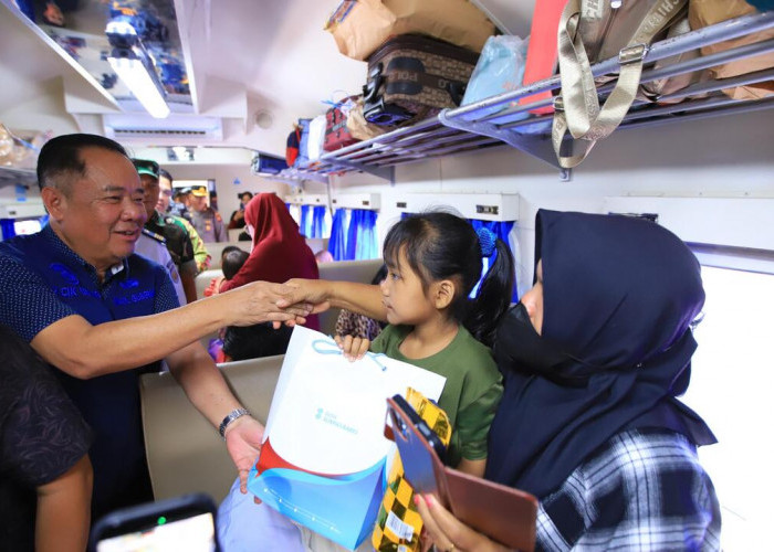 Wagub Sumsel Lepas Mudik Gratis Pemprov Sumsel Lebaran 1447 H